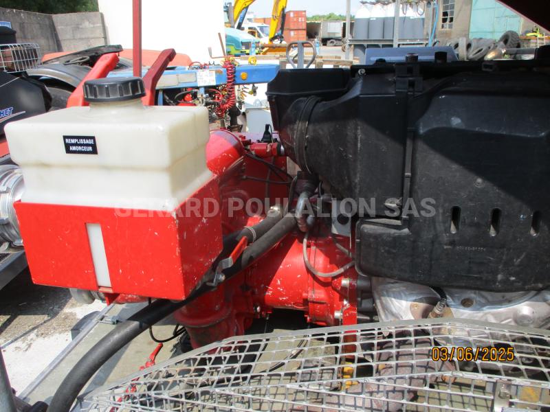 Remorque Verem MOTO POMPE 303 HEURES Véhicules spéciaux Pompiers