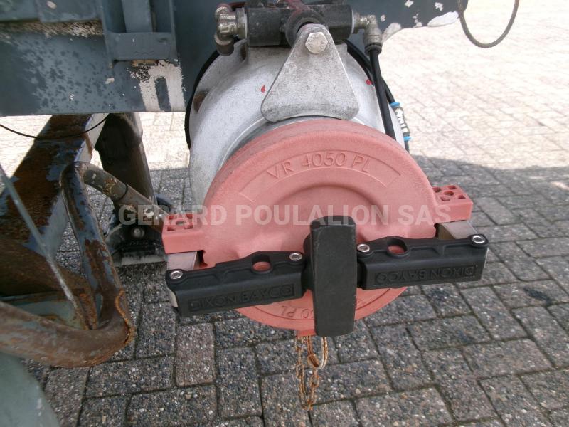 Semi-remorque Trailor Fuel tank alu 39.8 m3 / 9 comp 3 essieux Citerne Hydrocarbures