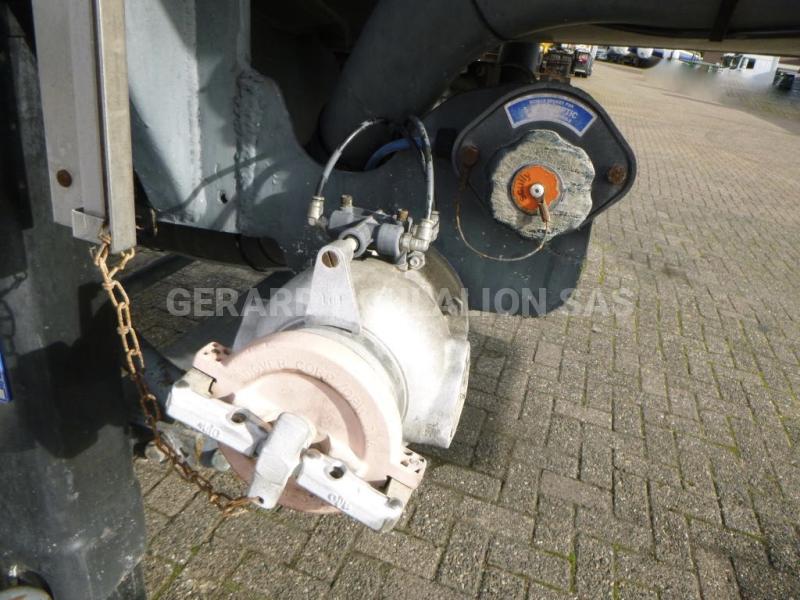 Semi-remorque Trailor Fuel tank alu 39.8 m3 / 9 comp 3 essieux Citerne Hydrocarbures
