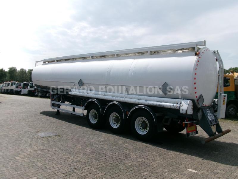 Semi-remorque Trailor Fuel tank alu 39.8 m3 / 9 comp 3 essieux Citerne Hydrocarbures