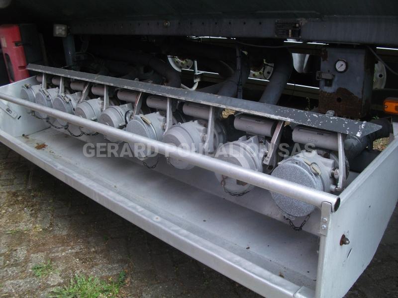 Semi-remorque Trailor Fuel tank alu 39.8 m3 / 9 comp 3 essieux Citerne Hydrocarbures
