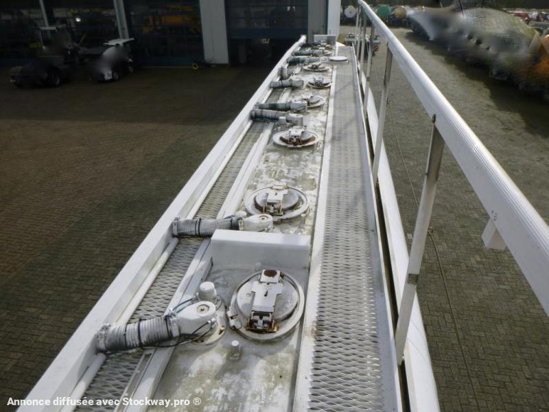 Photo Trailor Fuel tank alu 39.8 m3 / 9 comp 3 essieux image 8/17