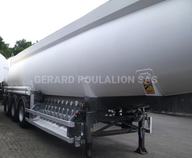 Semi-remorque Stokota Fuel tank alu 41.3 m3 / 9 comp Citerne Hydrocarbures