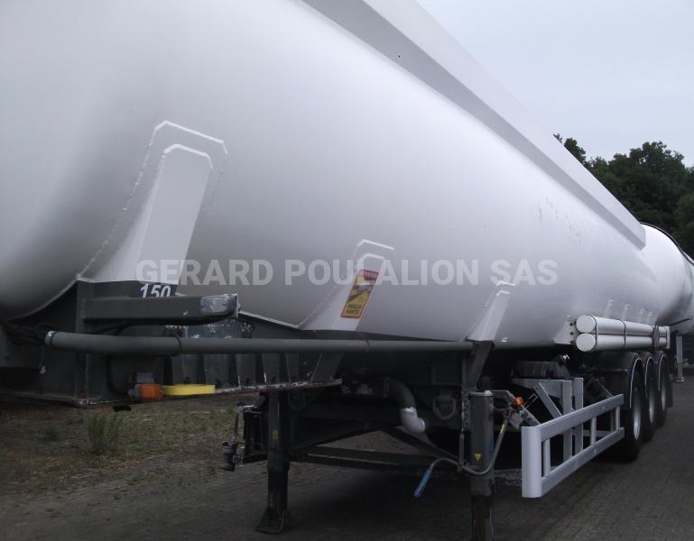 Semi-remorque Stokota Fuel tank alu 41.3 m3 / 9 comp Citerne Hydrocarbures
