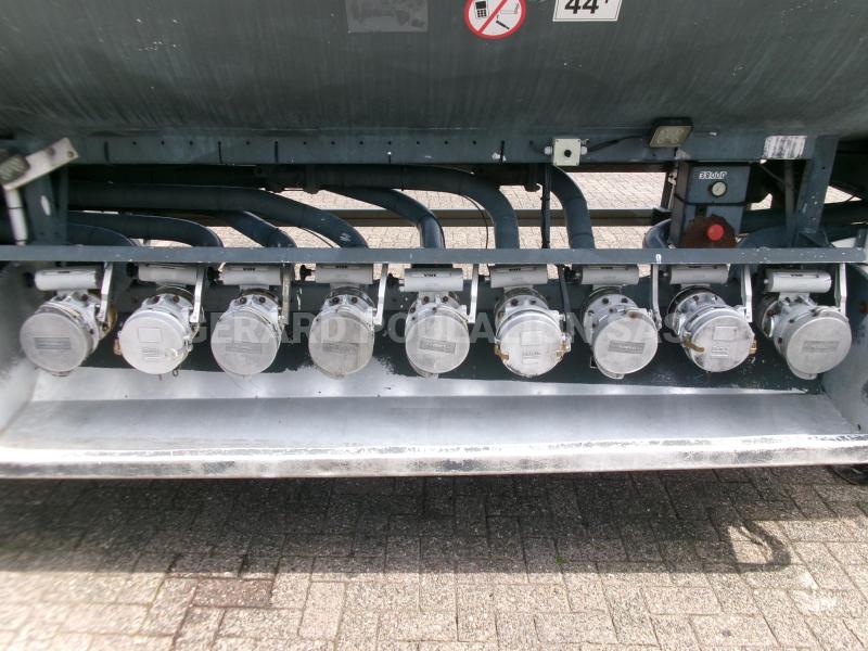 Semi-remorque Trailor Trailor Fuel tank alu 39.9 m3 / 9 comp 3 essieux Citerne Hydrocarbures