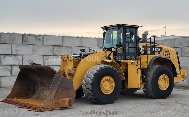 Chargeuse Caterpillar 980K 2011, 14355 heures Chargeuse sur pneus