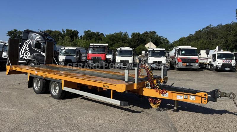 Remorque Gourdon PEB160 Porte engins