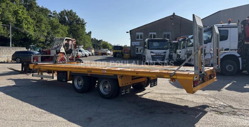 Remorque Gourdon PEB160 Porte engins