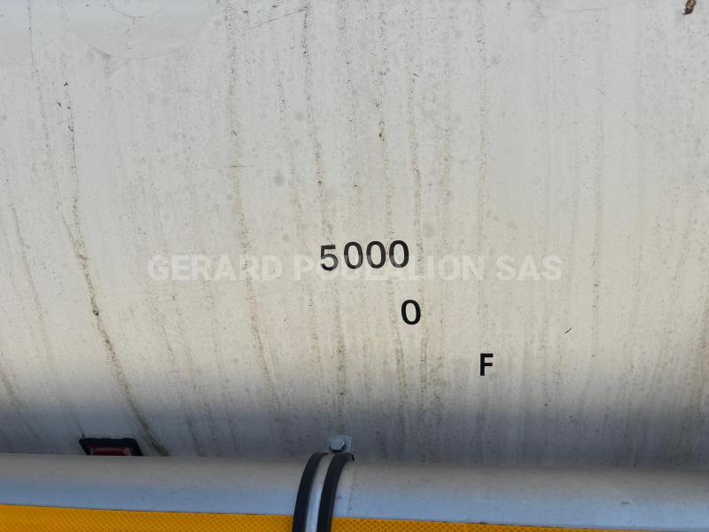 Semi-remorque Magyar CIT ALTD INOX Calorifuge 5 cpts: 8000 L - 4000 L - 5000 L - 5000 L - 1000 L Citerne À eau