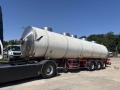 Semi-remorque Magyar CIT ALTD INOX Calorifuge 5 cpts: 8000 L - 4000 L - 5000 L - 5000 L - 1000 L Citerne À eau