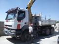 Camion Renault KERAX 320 DCI BRAS GRUE 11T Polybenne