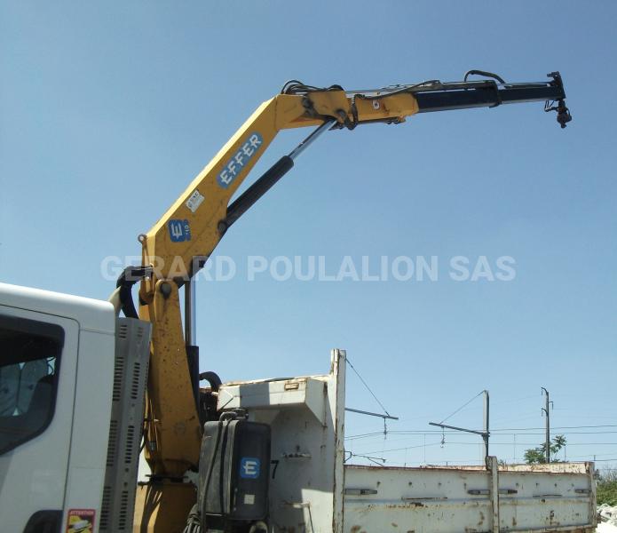 Camion Renault KERAX 320 DCI BRAS GRUE 11T Polybenne