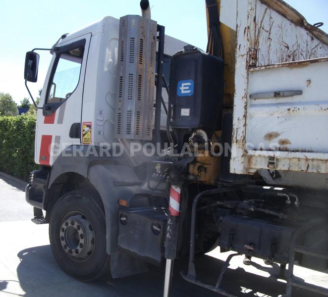 Camion Renault KERAX 320 DCI BRAS GRUE 11T Polybenne