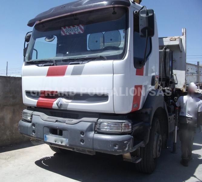 Camion Renault KERAX 320 DCI BRAS GRUE 11T Polybenne