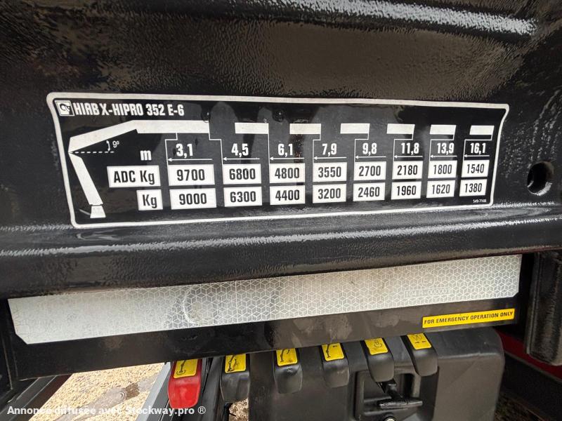 Photo Mercedes AROCS 5 3246 TLG-ENT 8x4 AVEC GRUE HIABX-325HIPRO RALENTISSEUR MOTEUR image 10/39