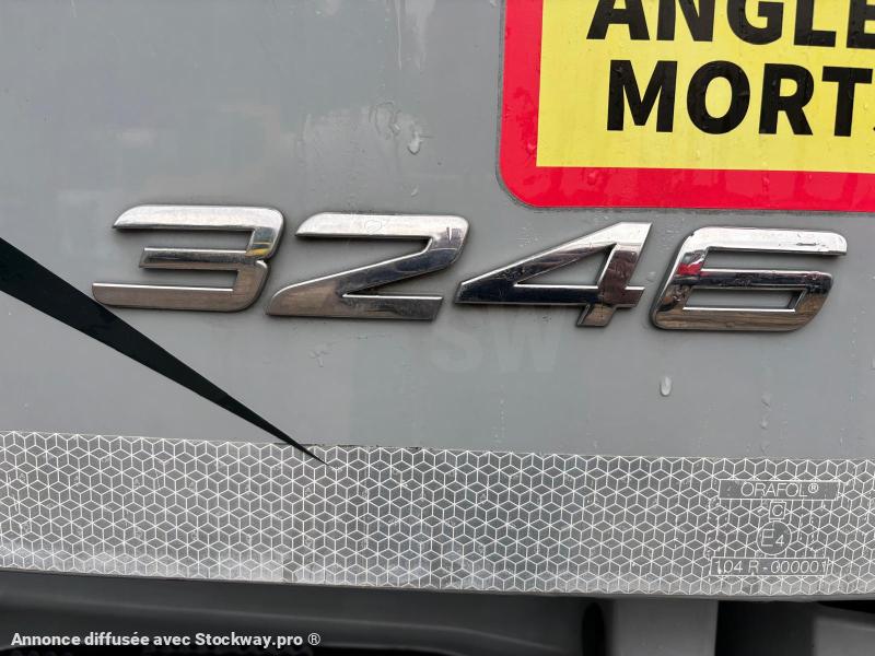 Photo Mercedes AROCS 5 3246 TLG-ENT 8x4 AVEC GRUE HIABX-325HIPRO RALENTISSEUR MOTEUR image 28/39