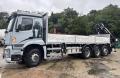 Camion Mercedes AROCS 5 3246 TLG-ENT 8x4 AVEC GRUE HIABX-325HIPRO RALENTISSEUR MOTEUR Plateau