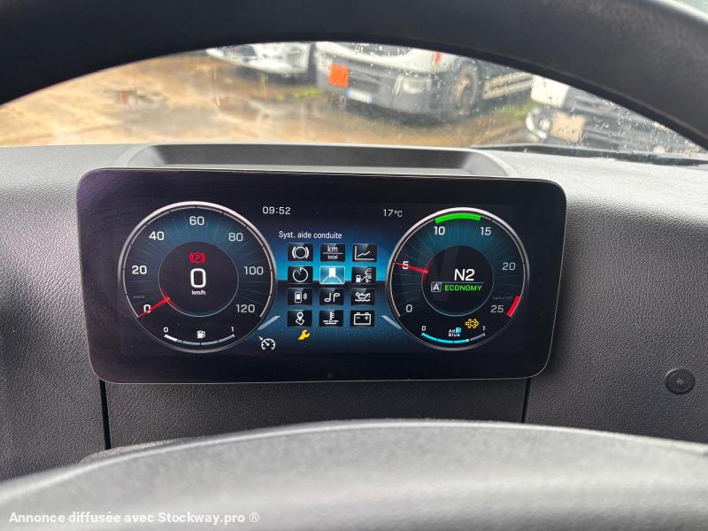 Photo Mercedes AROCS 5 3246 TLG-ENT 8x4 AVEC GRUE HIABX-325HIPRO RALENTISSEUR MOTEUR image 34/39