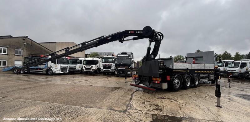 Photo Mercedes AROCS 5 3246 TLG-ENT 8x4 AVEC GRUE HIABX-325HIPRO RALENTISSEUR MOTEUR image 4/39