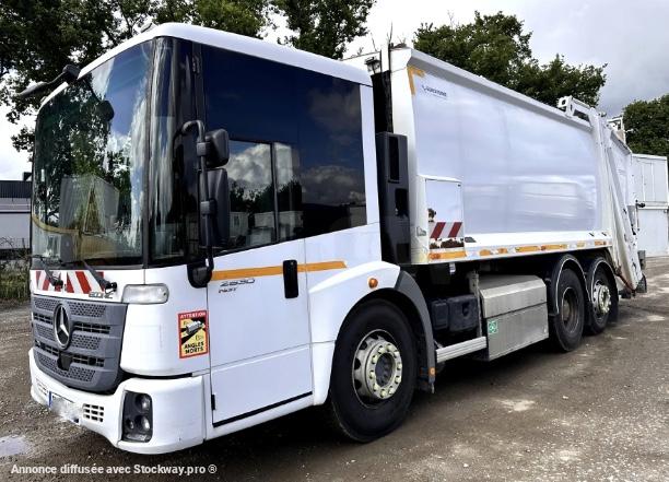 Mercedes ECONIC 2630 NGT 6X2 CNG PORTEUR BOM 21 M3