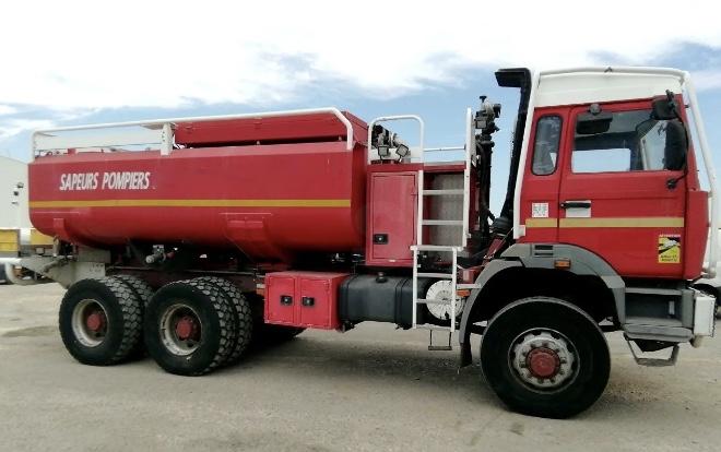 Camion Renault PORTEUR 6X6 INCENDIE 340CV