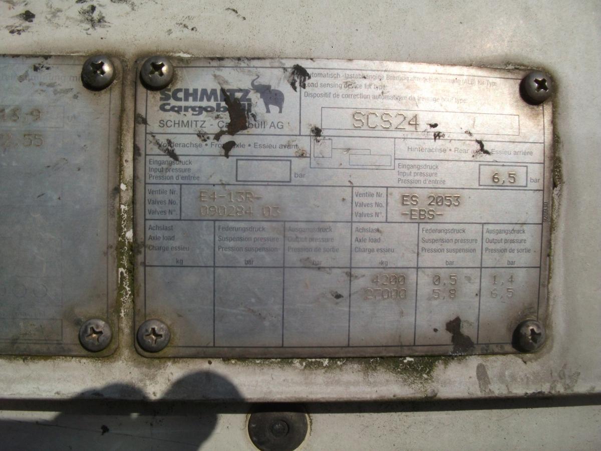 Semirimorchio SCHMITZ 3 essieux