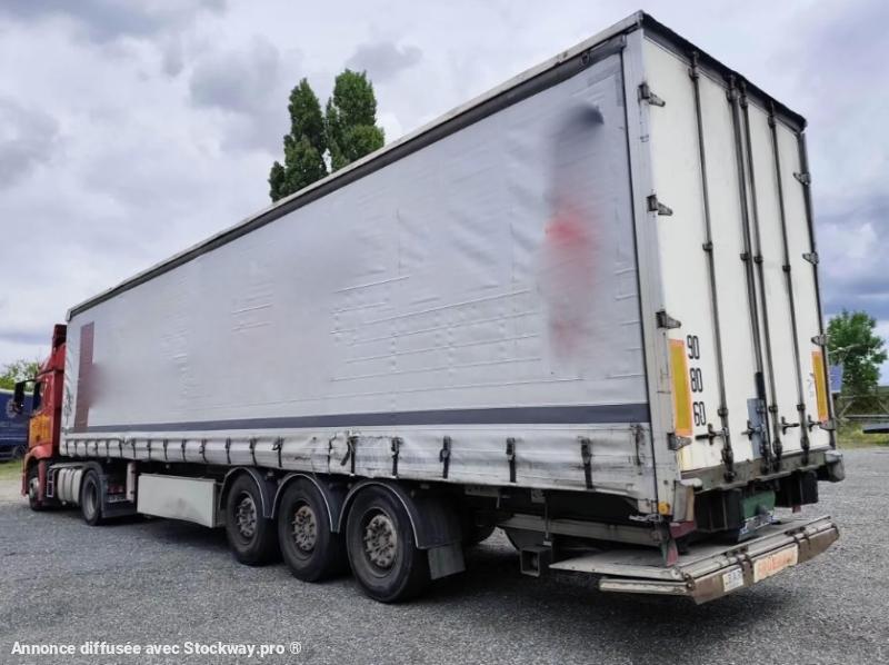 Fruehauf HAYON élévateur, bâche 3 essieux