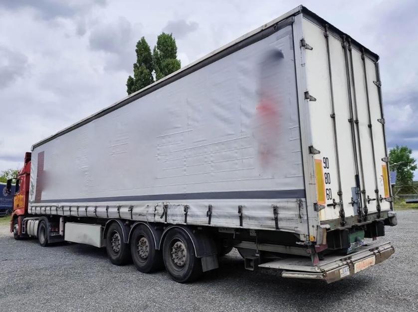 Semirimorchio Fruehauf HAYON élévateur, bâche