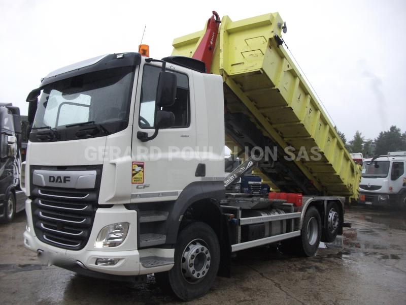 Camion DAF CF85 FA 480 Benne Benne arrière