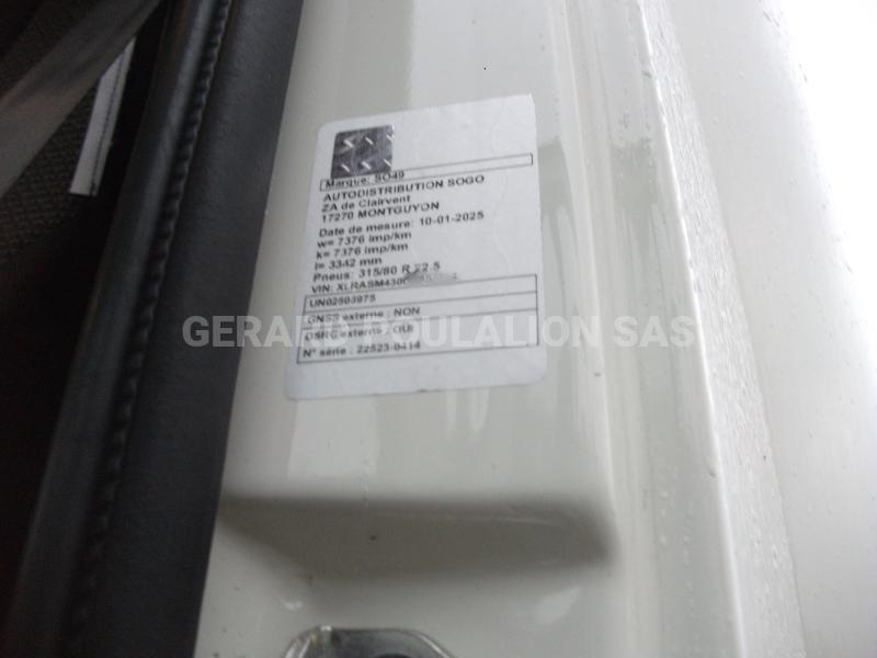 Camion DAF CF85 FA 480 Benne Benne arrière