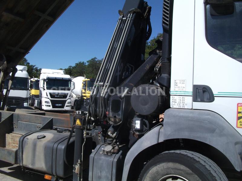 Camion Renault Kerax 270 DCI Benne Benne arrière