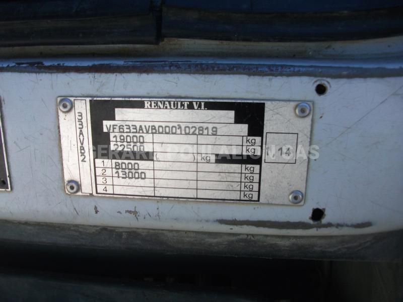 Camion Renault Kerax 270 DCI Benne Benne arrière