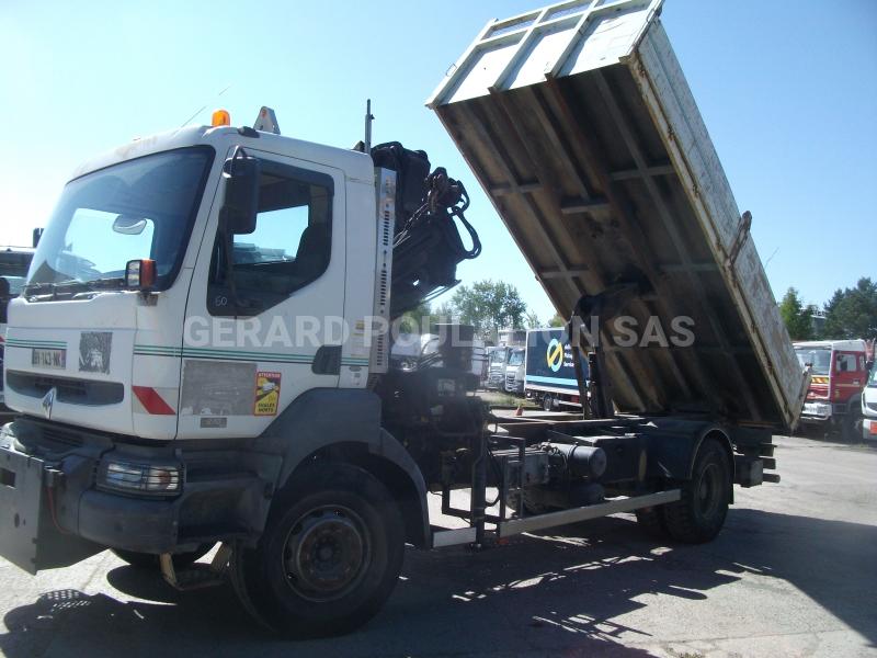 Camion Renault Kerax 270 DCI Benne Benne arrière