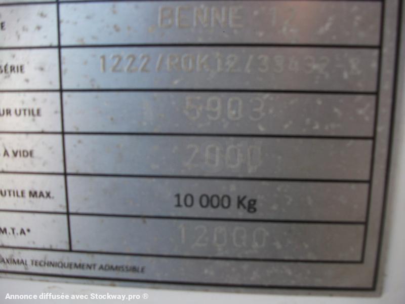 Photo BENNE AMOVIBLE CLASSE II 12M3 TYPE ROK   image 9/9