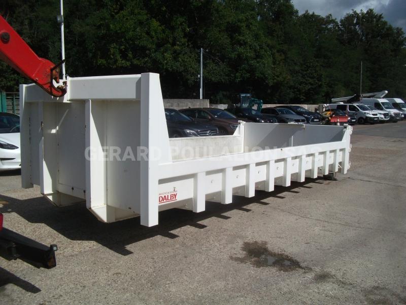 Équipements PL DALBY BENNE AMOVIBLE 10M3 Carrosserie Caisse polybenne