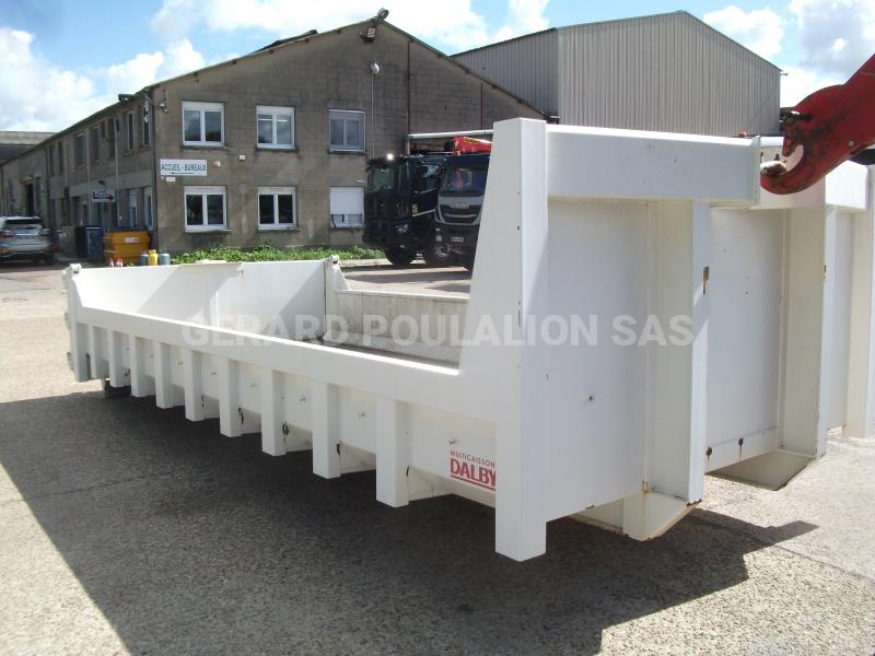 Équipements PL DALBY BENNE AMOVIBLE 10M3 Carrosserie Caisse polybenne