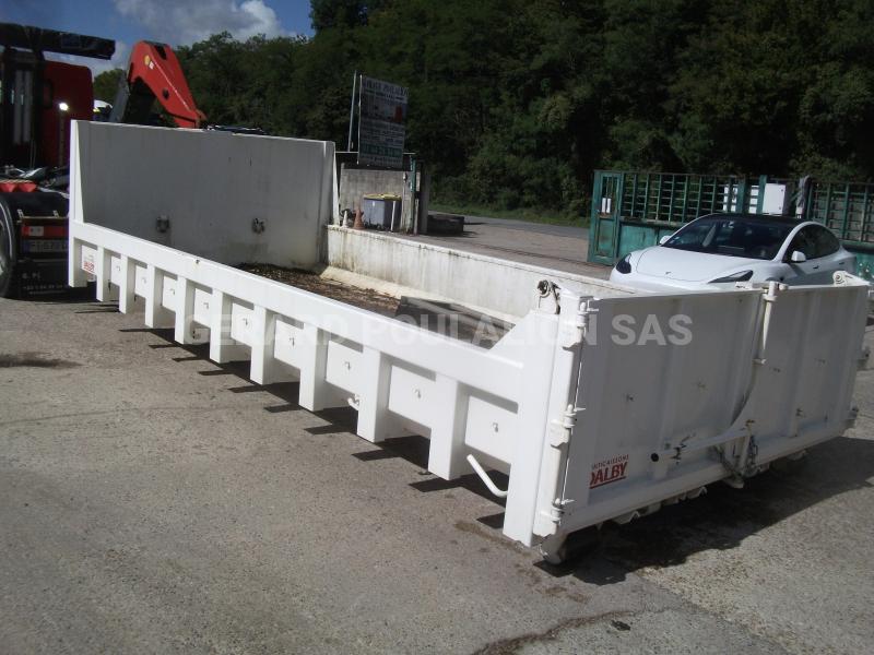 Équipements PL DALBY BENNE AMOVIBLE 10M3 Carrosserie Caisse polybenne