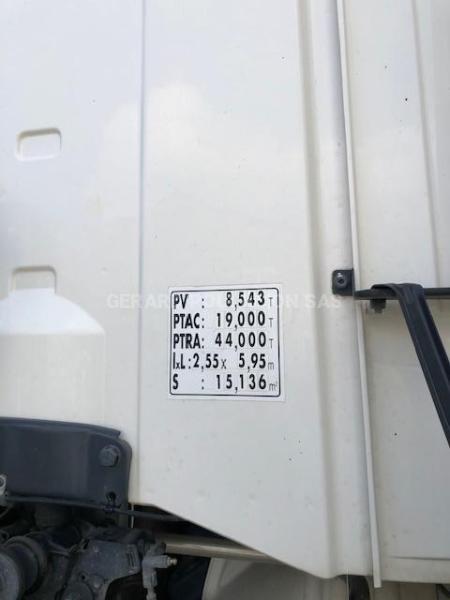 Tracteur Scania R 490 topline