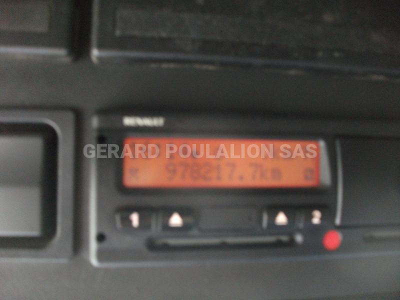 Camion Renault 370 dxi porteur PLSC Rideaux coulissants PLSC (tautliner)