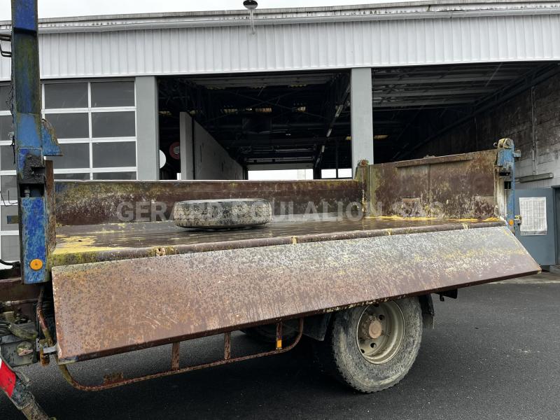 Camion Renault KERAX 260 bi-benne GRUE EFFER Benne Bi-benne