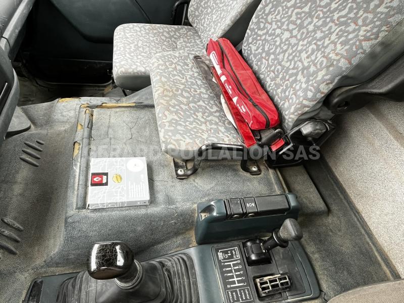 Camion Renault KERAX 260 bi-benne GRUE EFFER Benne Bi-benne
