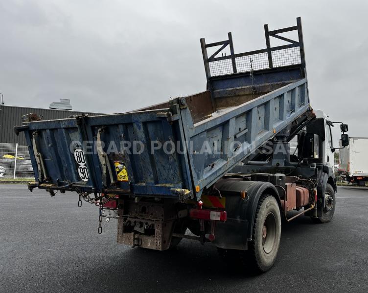 Camion Renault KERAX 260 bi-benne GRUE EFFER Benne Bi-benne