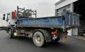 Camion Renault KERAX 260 bi-benne GRUE EFFER Benne Bi-benne
