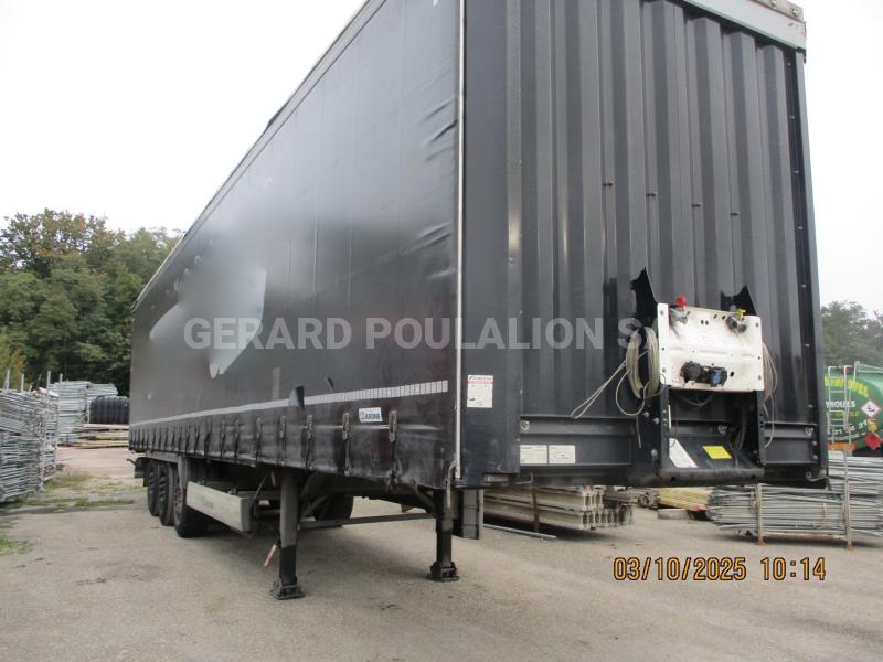 Semi-remorque Krone Rideaux coulissants PLSC