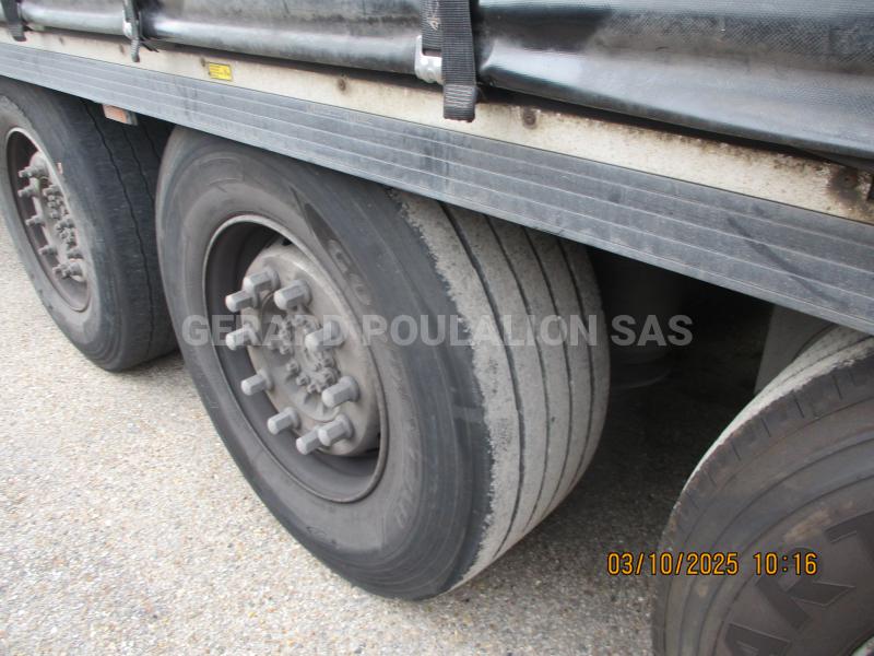 Semi-remorque Krone Rideaux coulissants PLSC