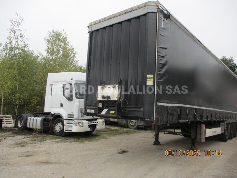 Semi-remorque Krone Rideaux coulissants PLSC