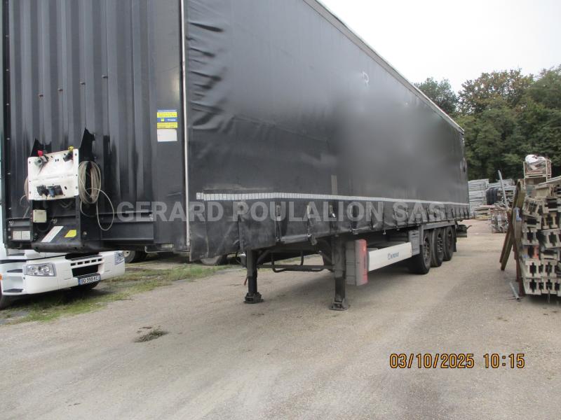 Semi-remorque Krone Rideaux coulissants PLSC