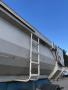 Semi-remorque Fruehauf porte hydraulique sans verrin Benne Benne TP