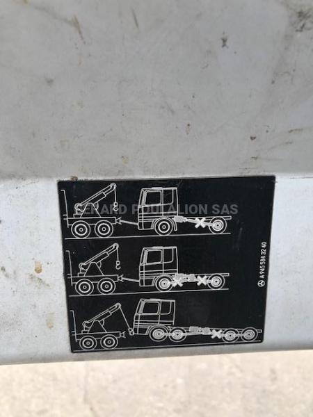 Engin de voirie Mercedes Actros 2532 Camion benne à ordures ménagères