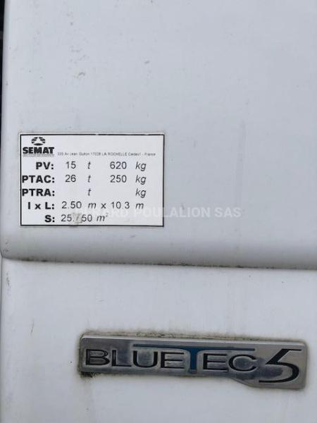 Engin de voirie Mercedes Actros 2532 Camion benne à ordures ménagères